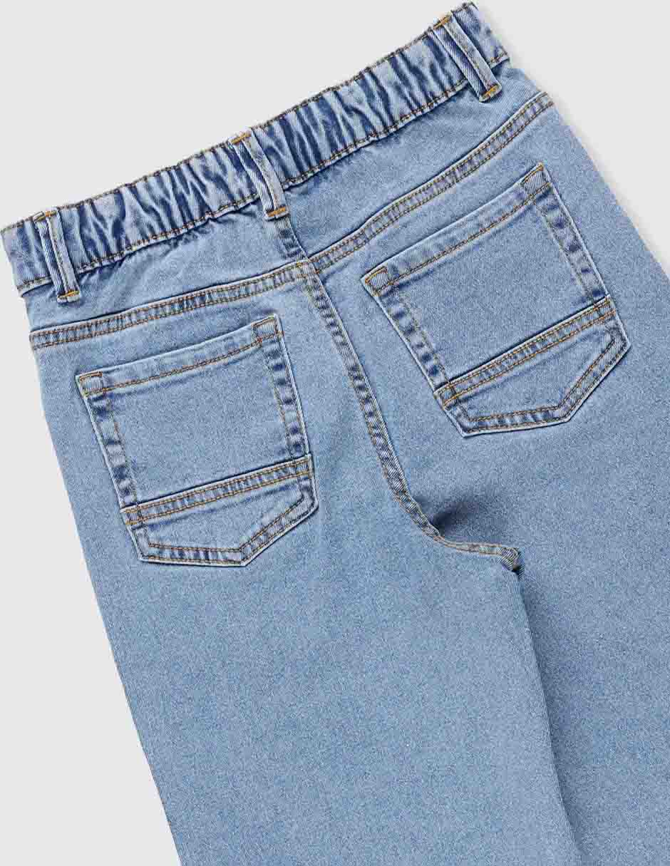 Jeans straight Weekend lavado medio para niña