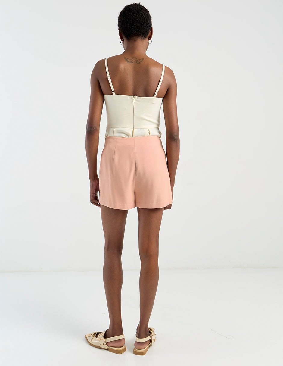 Falda short a la cintura 6