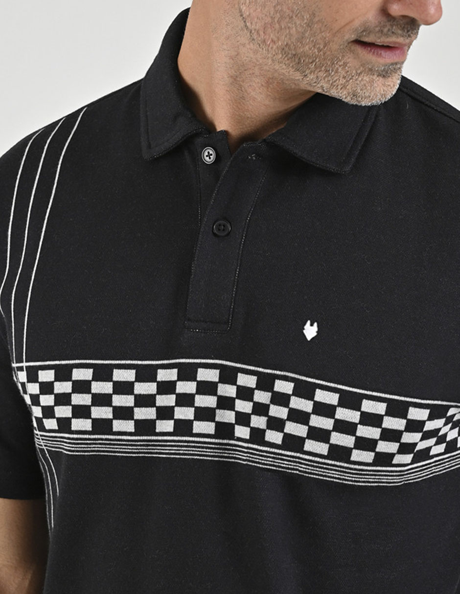 Playera tipo polo Yale para hombre