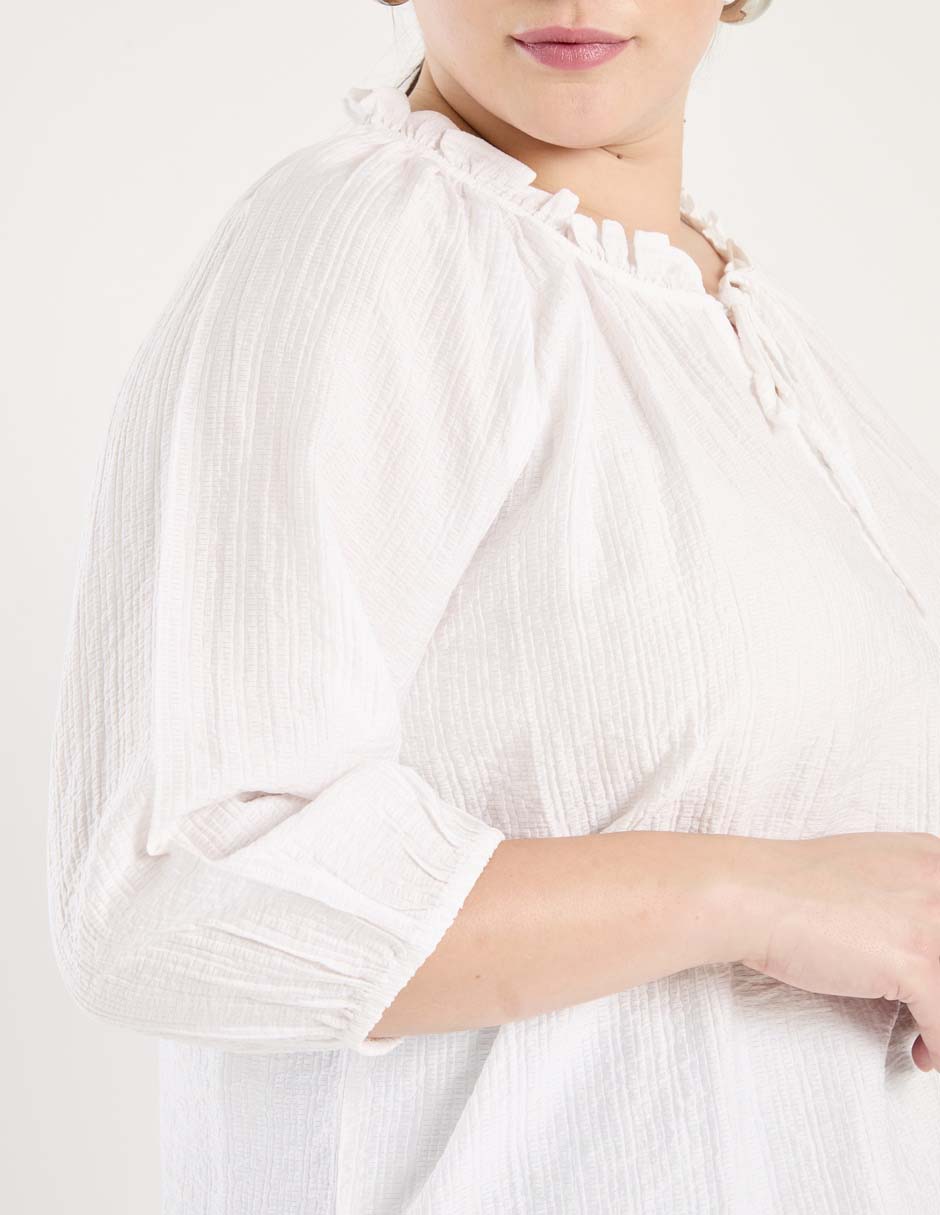 Blusa manga 3/4 para mujer 7