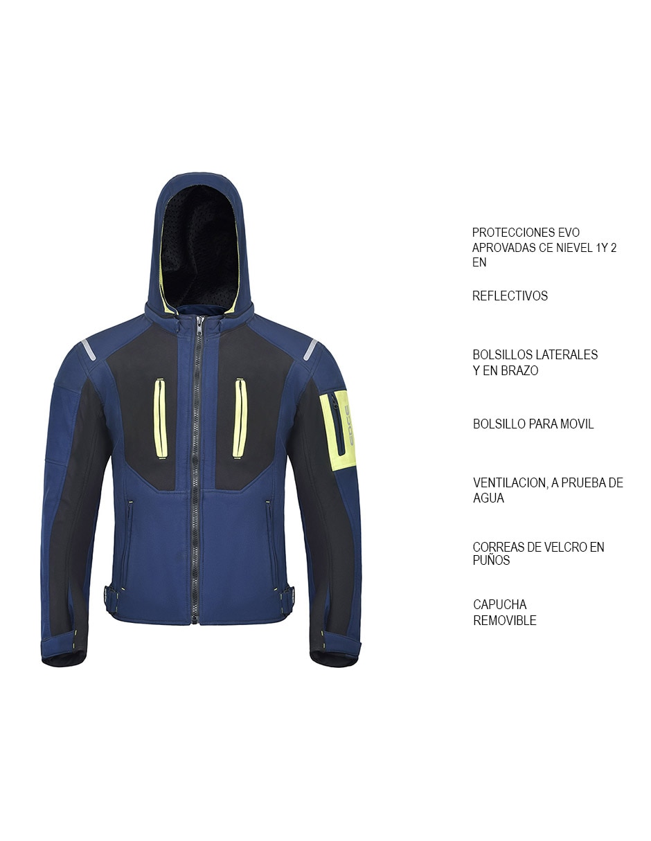 Chamarra para motorsport impermeable para hombre 2