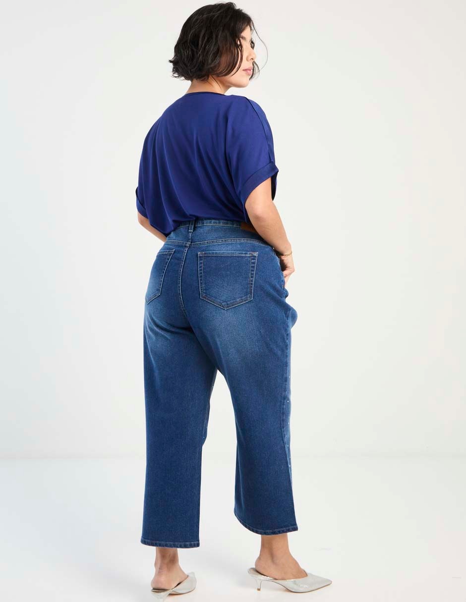 Jeans straight para mujer 5