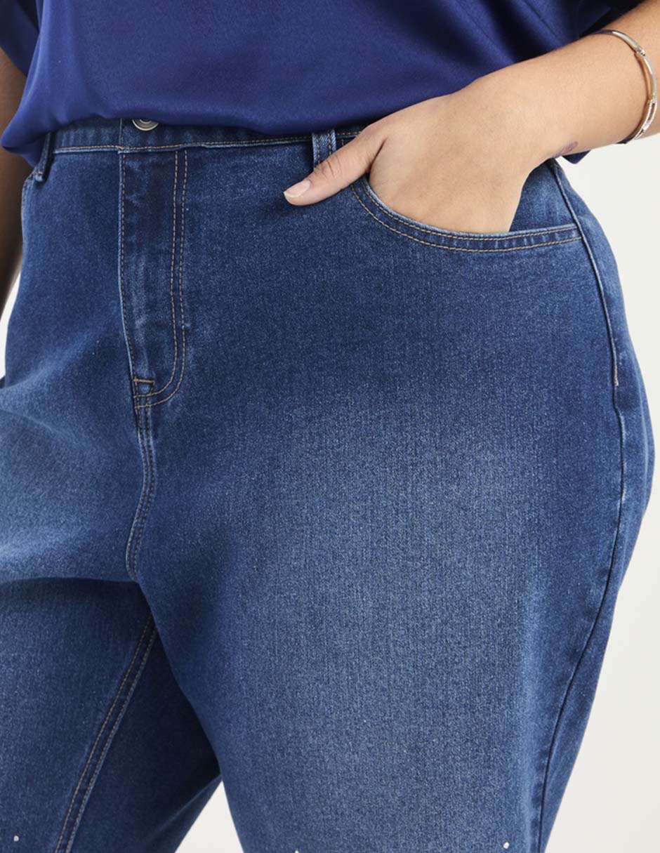 Jeans straight para mujer 3