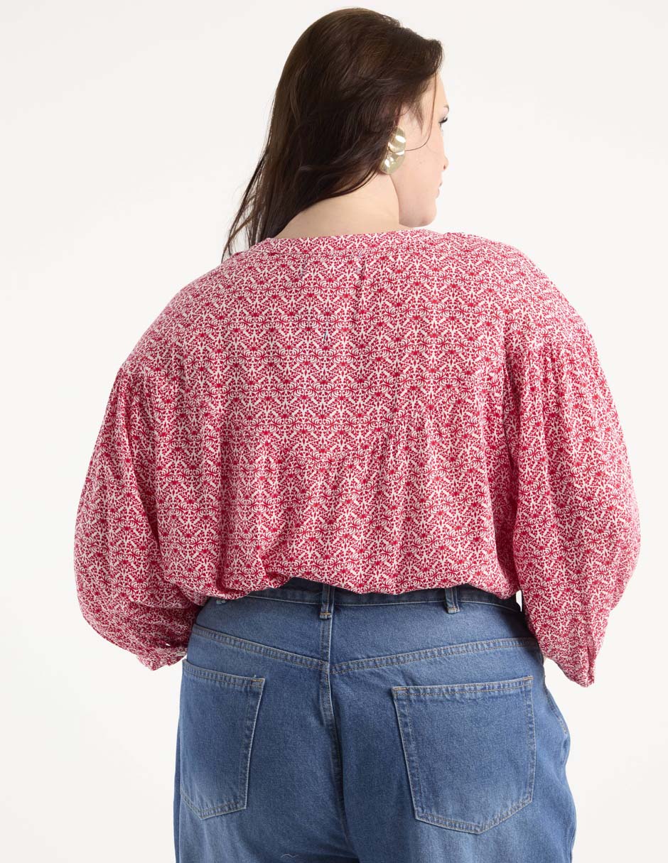 Blusa manga 3/4 para mujer 6