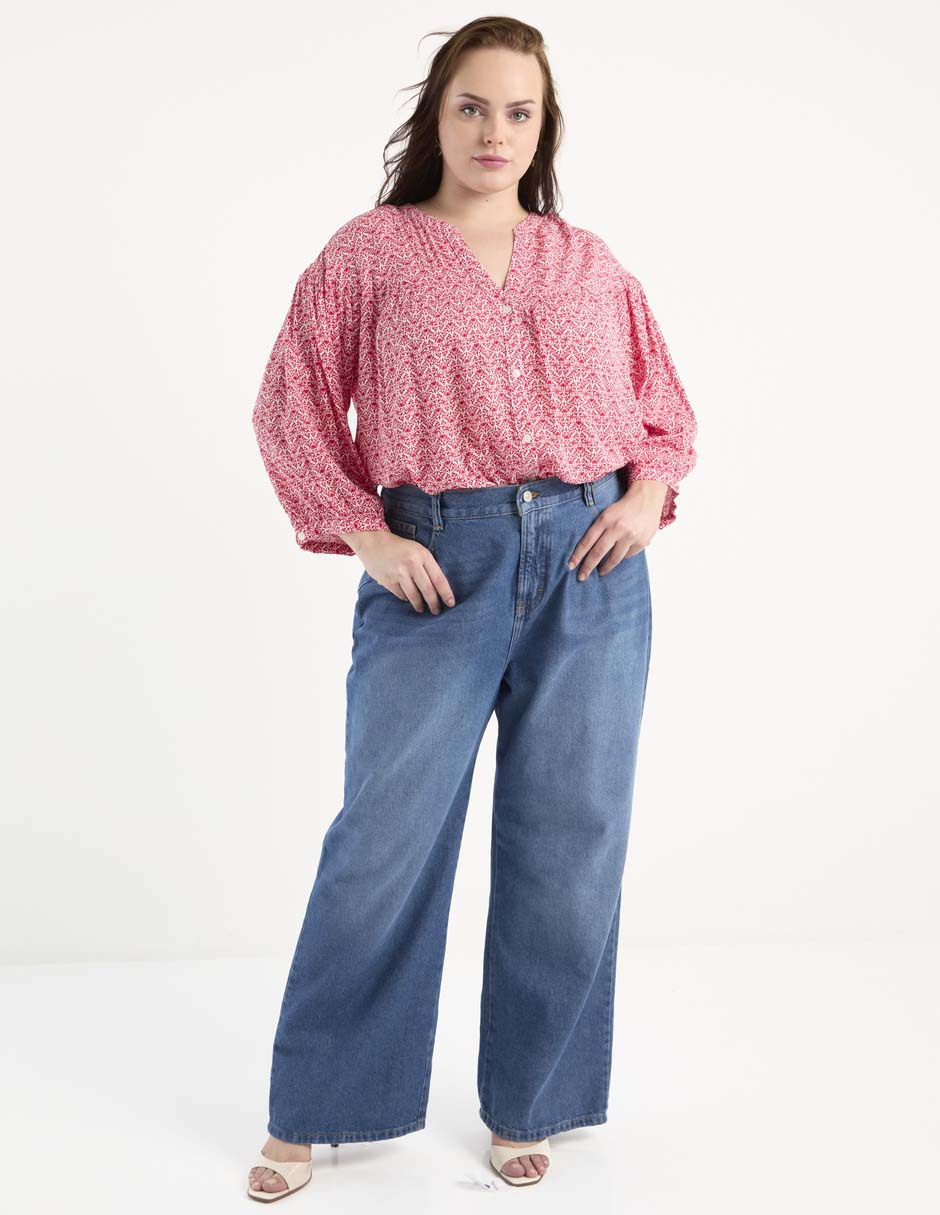 Blusa manga 3/4 para mujer 7