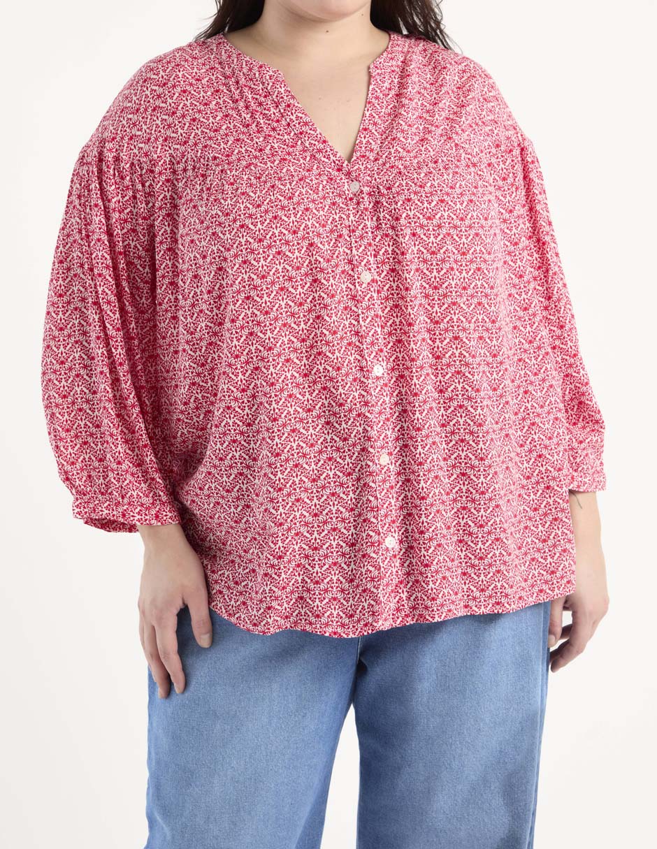 Blusa manga 3/4 para mujer 9