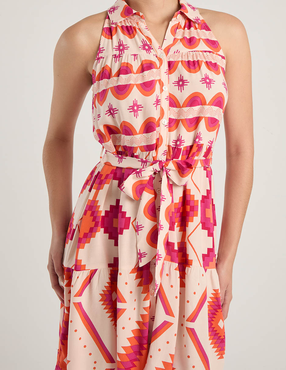 Vestido corto casual para mujer