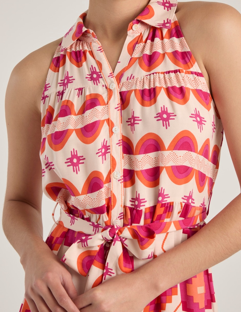 Vestido corto casual para mujer