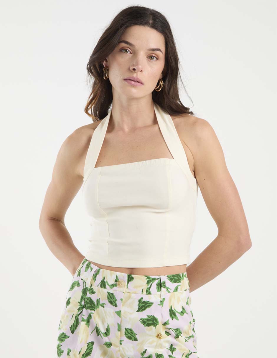 Top cuello halter Top cuello halter