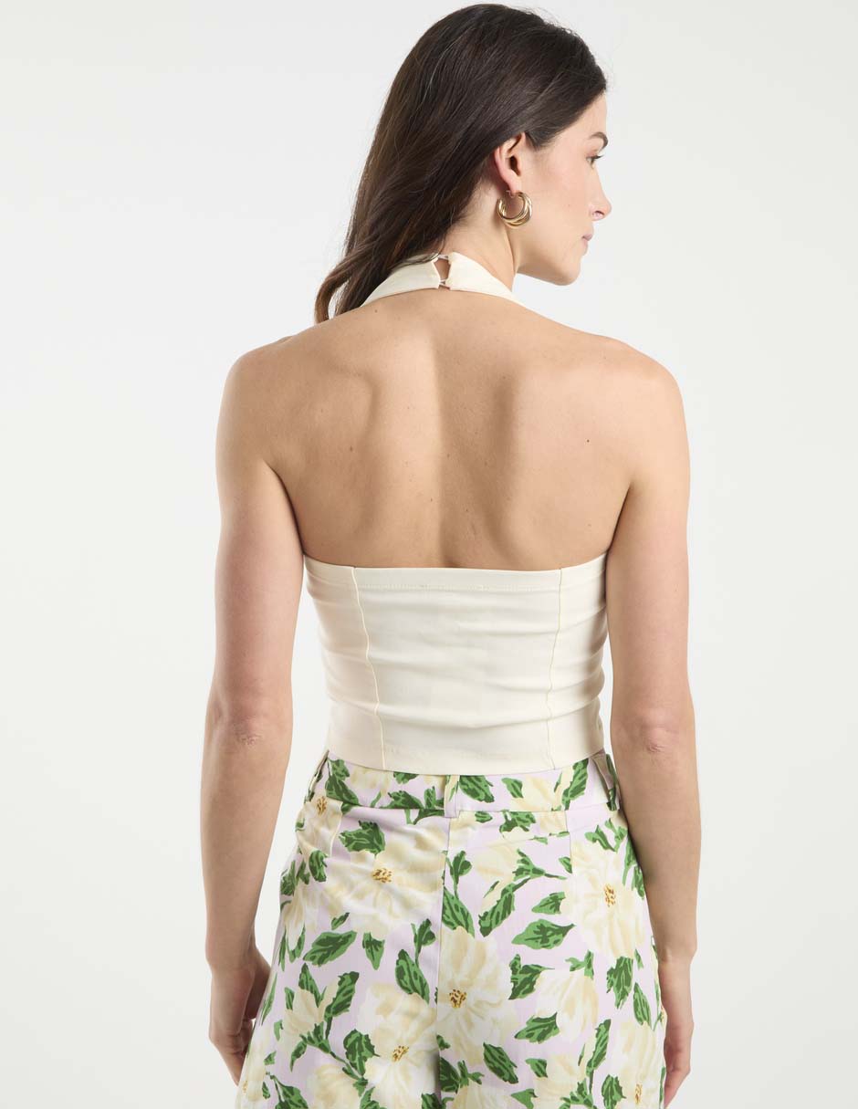 Top cuello halter 6