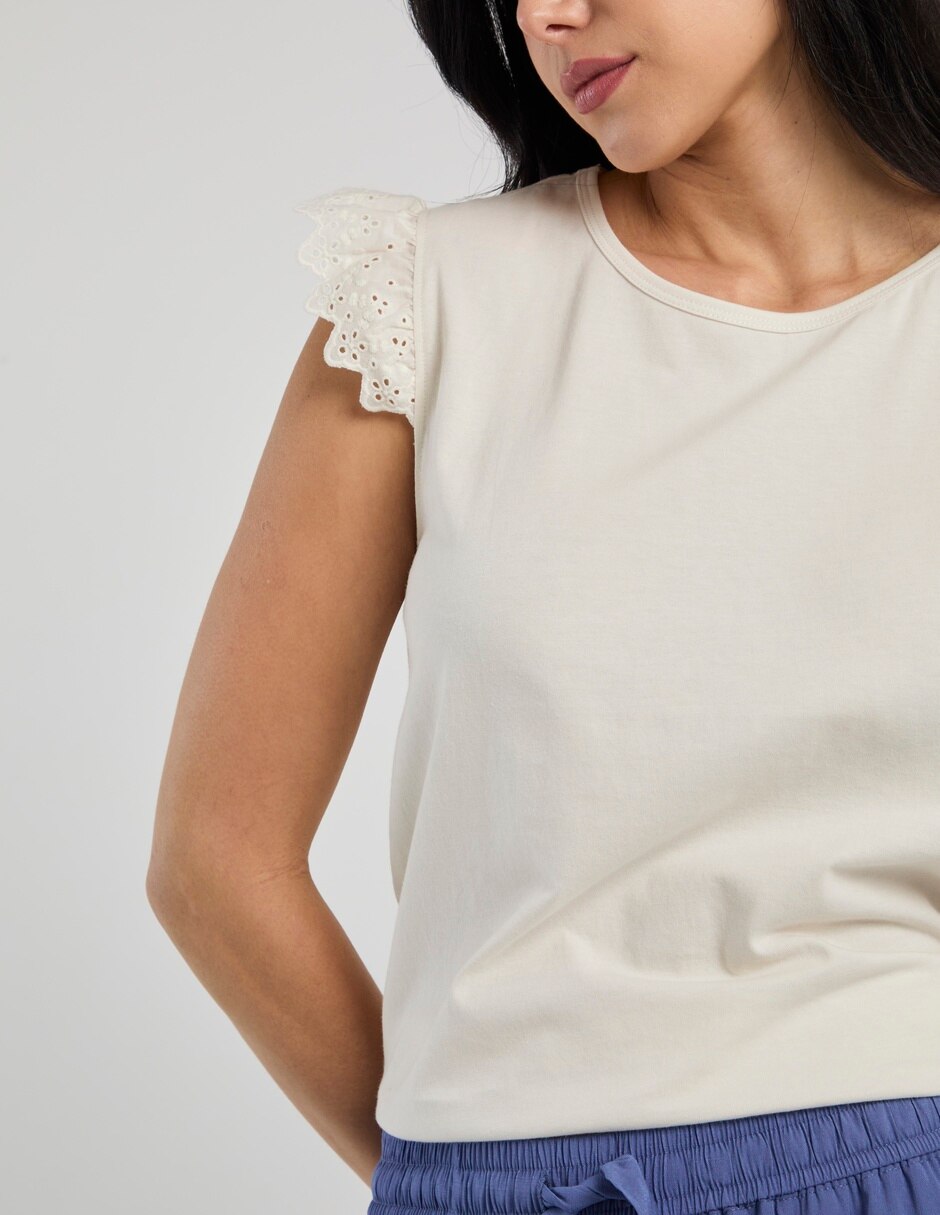 Playera cuello redondo mujer 5