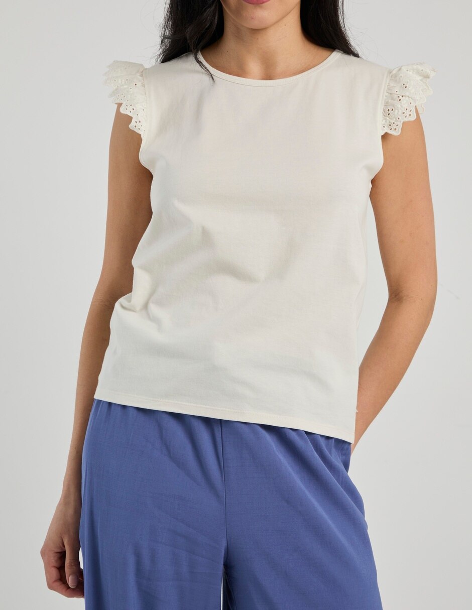 Playera cuello redondo mujer 7