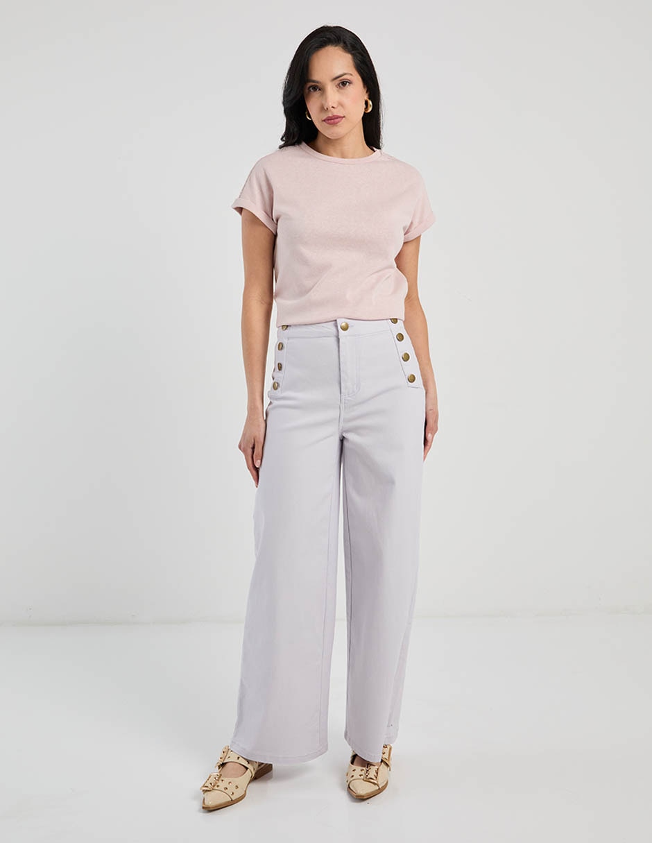 Pantalón wide leg para mujer 5