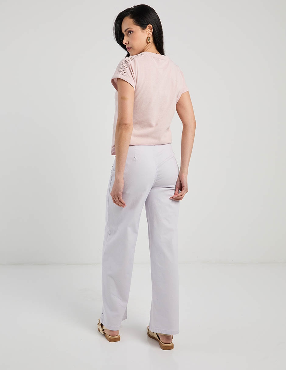 Pantalón wide leg para mujer 6
