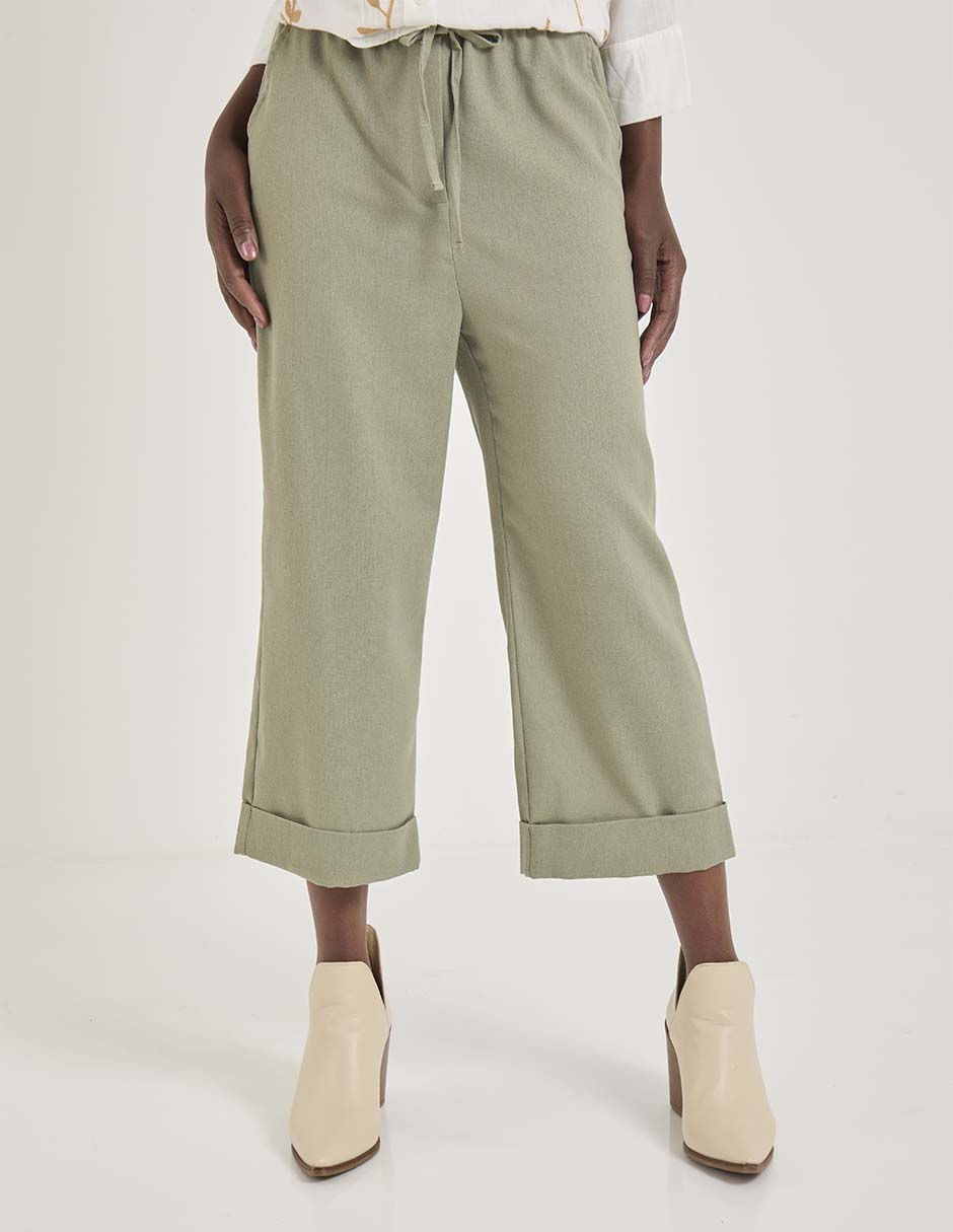 Pantalón relaxed regular para mujer