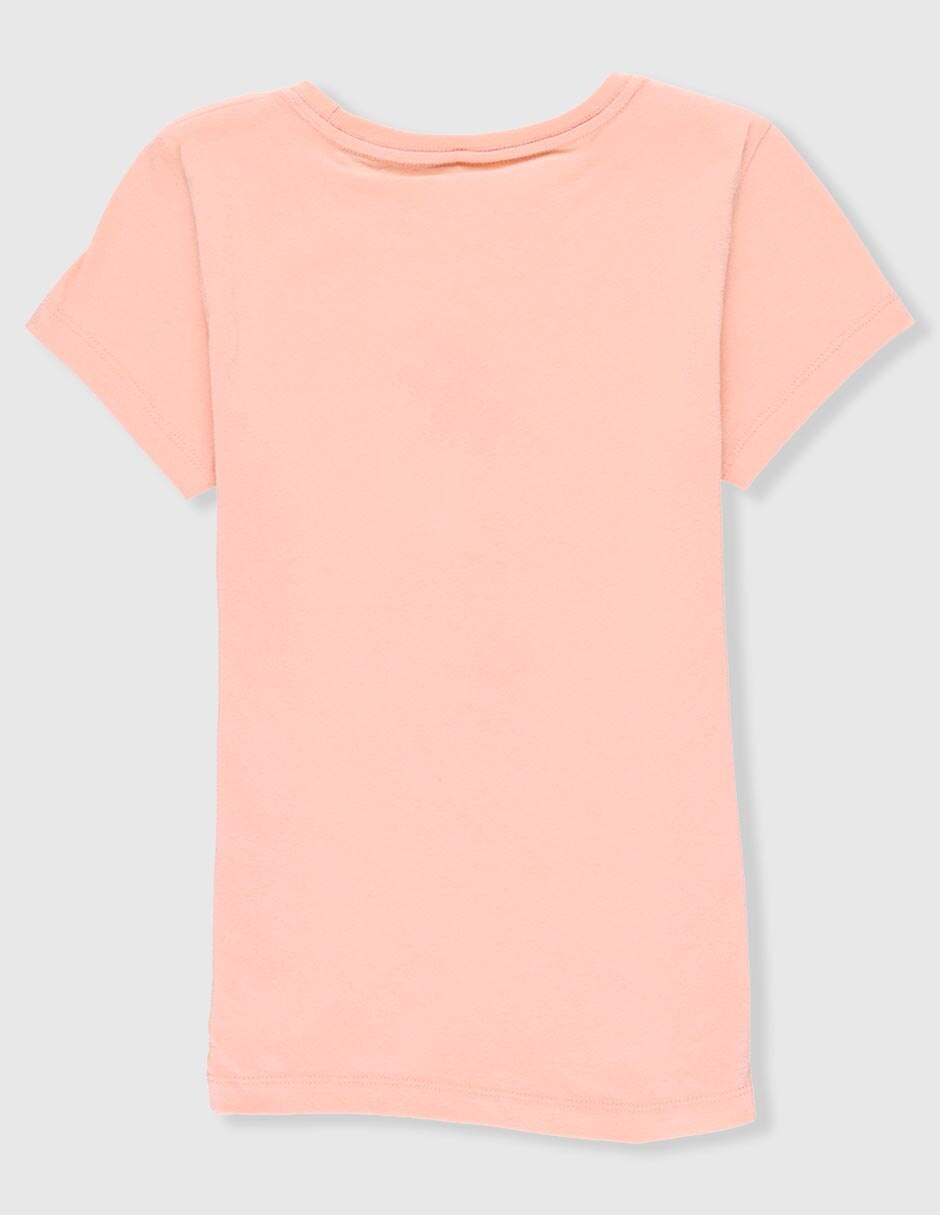 Playera Weekend manga corta para niña