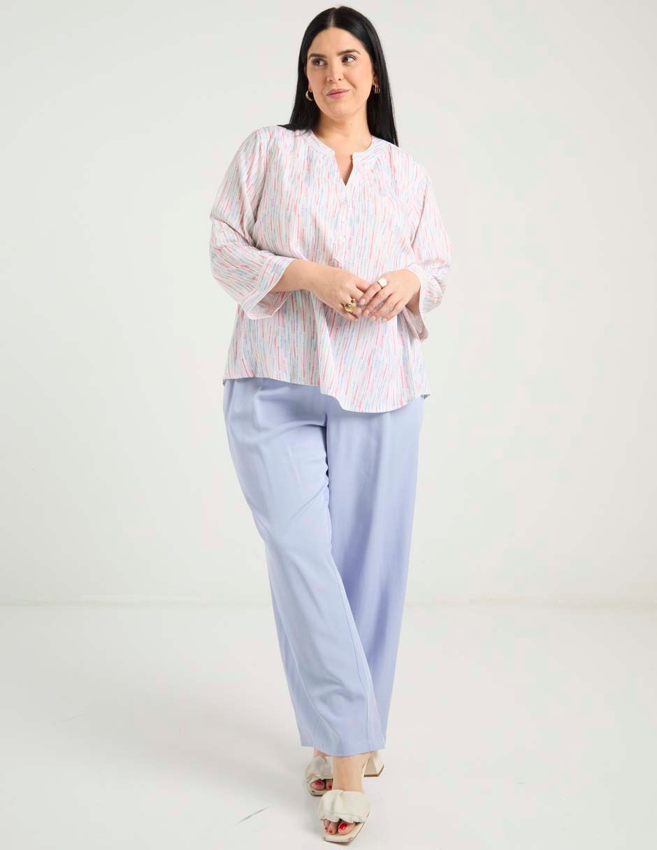 Blusa manga 3/4 para mujer 8