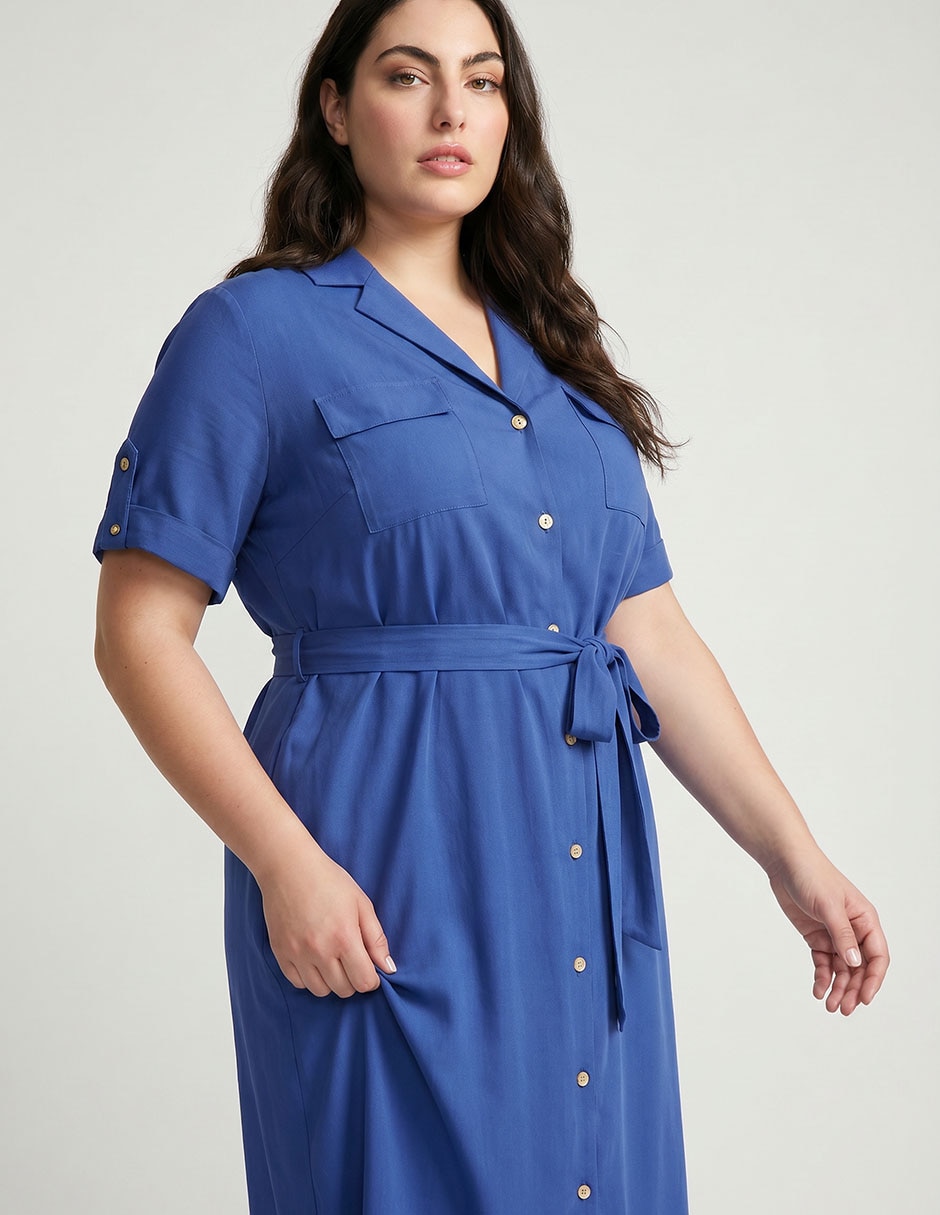 Vestido crop casual Weekend Plus para mujer