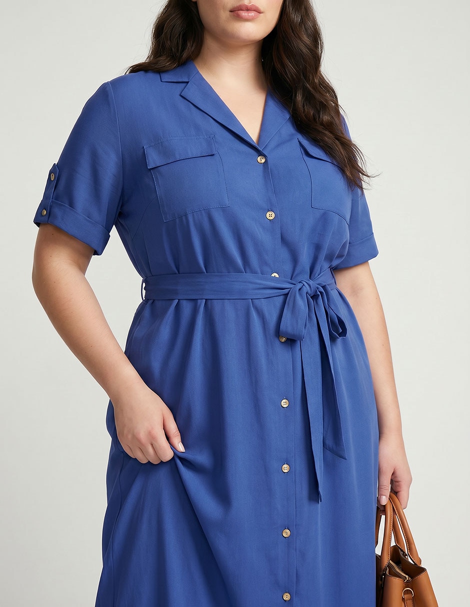 Vestido crop casual Weekend Plus para mujer