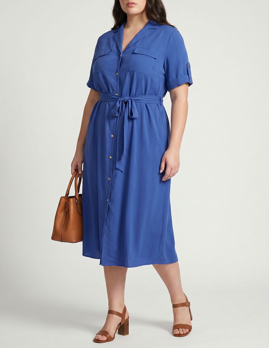 Vestido crop casual Weekend Plus para mujer