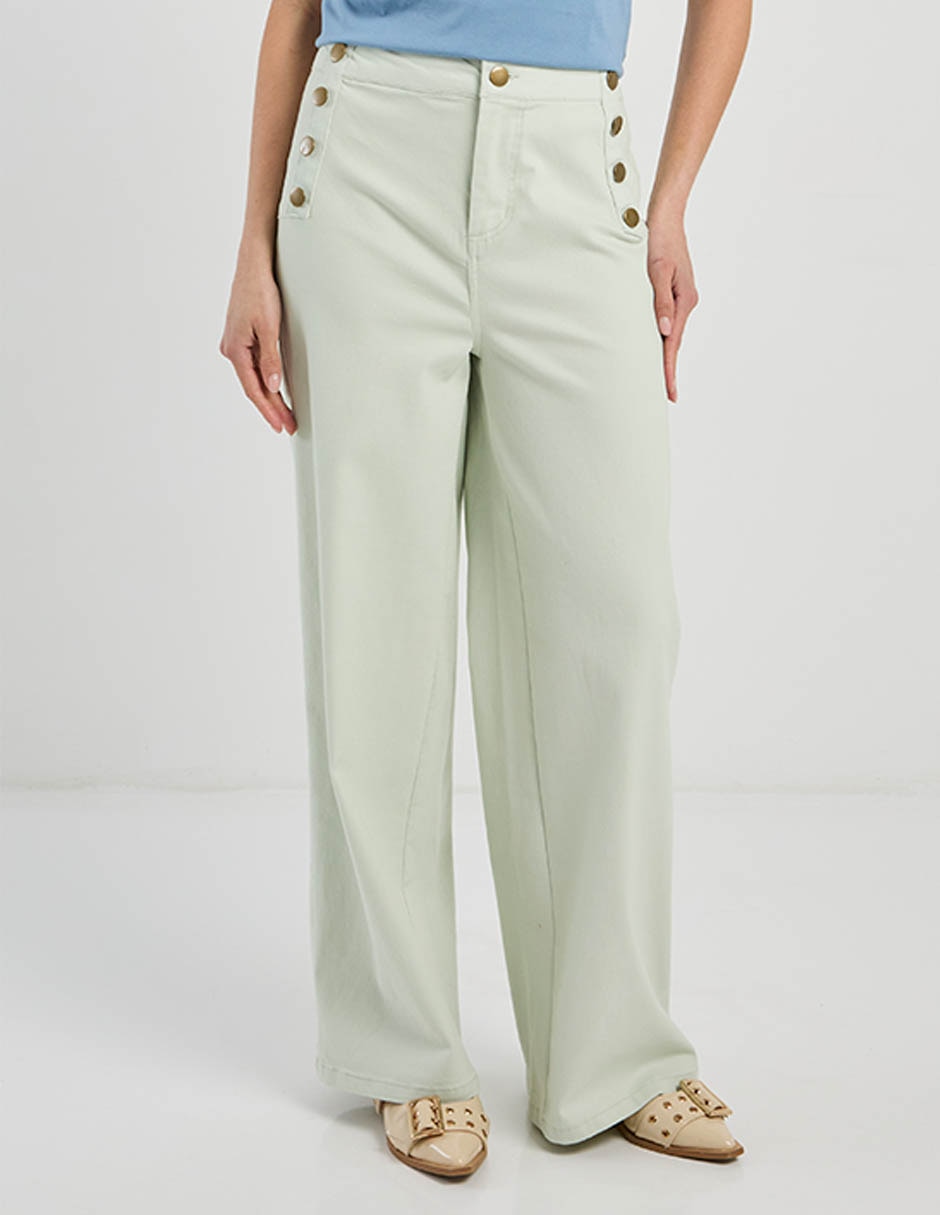 Pantalón wide leg para mujer