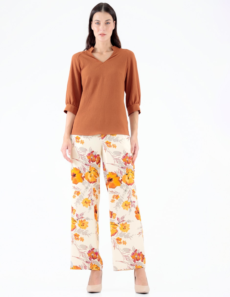 Blusa manga 3/4 para mujer 6