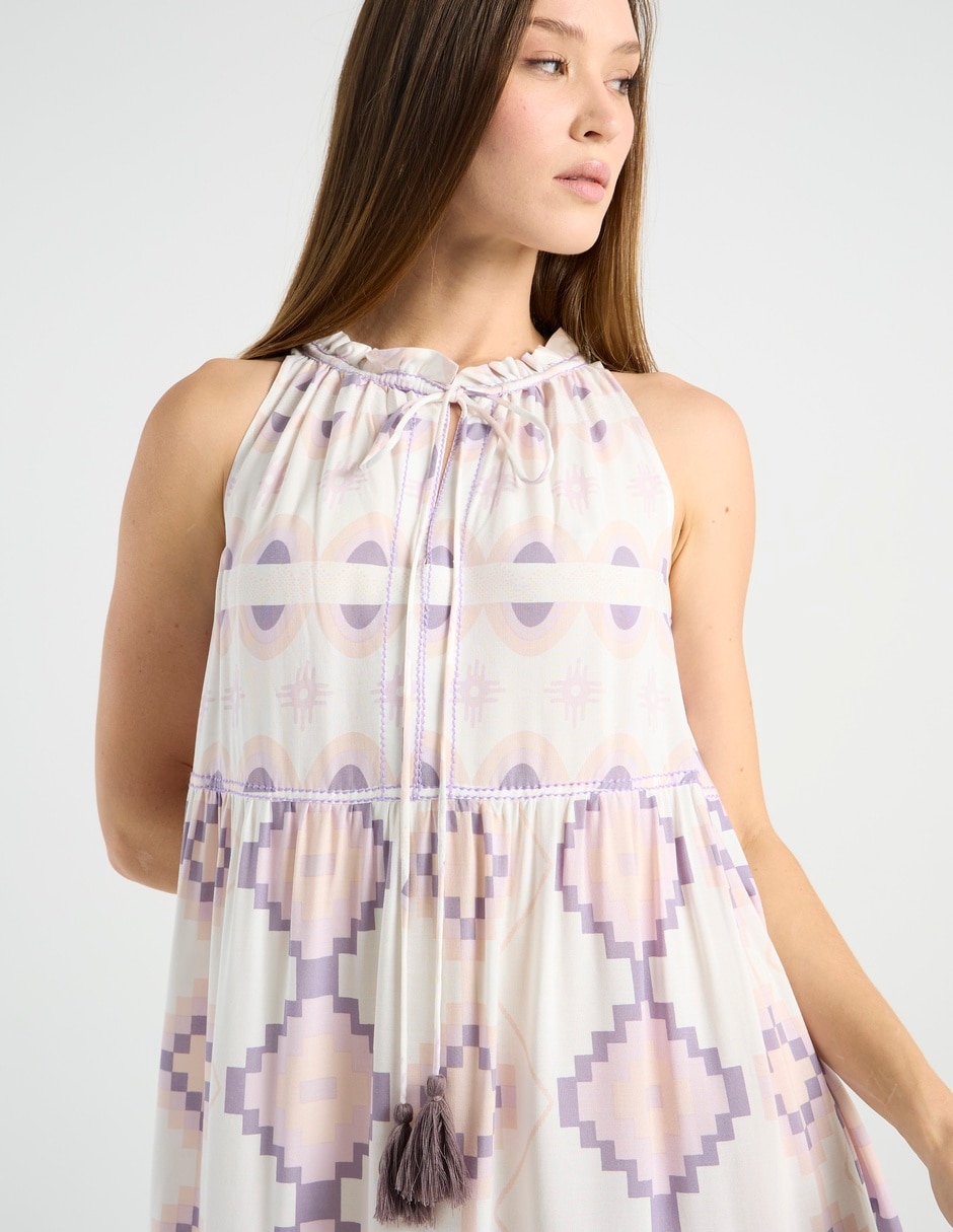 Vestido crop casual para mujer