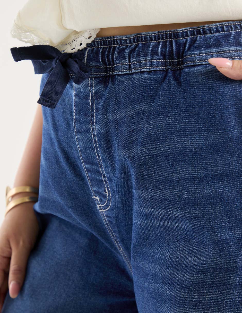 Jeans amplio para mujer 2