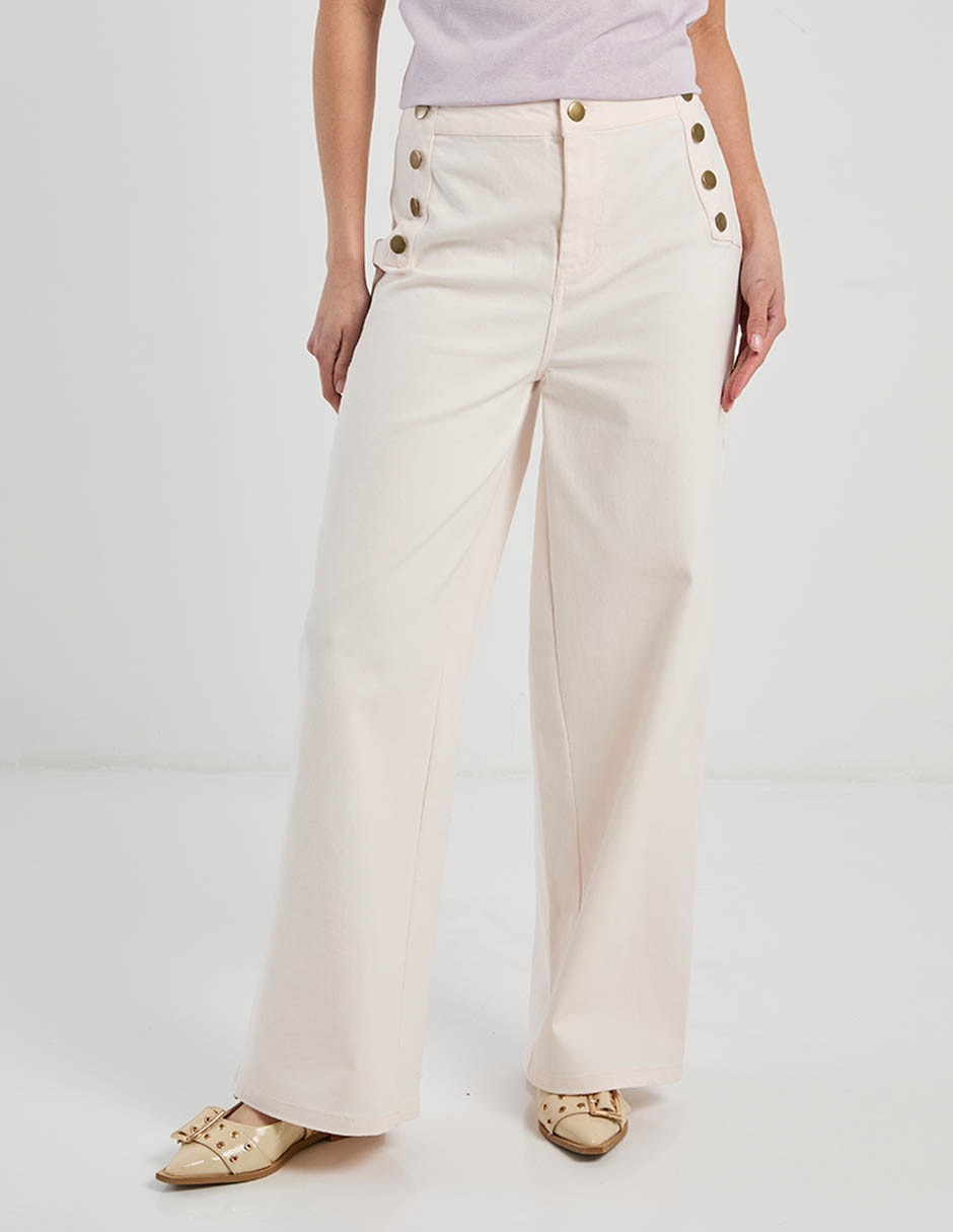 Pantalón wide leg para mujer Pantalón wide leg para mujer