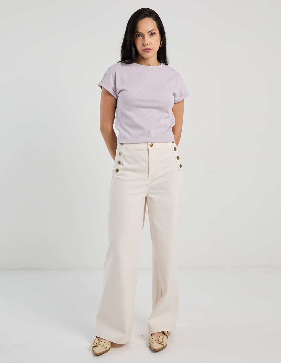 Pantalón wide leg para mujer 5