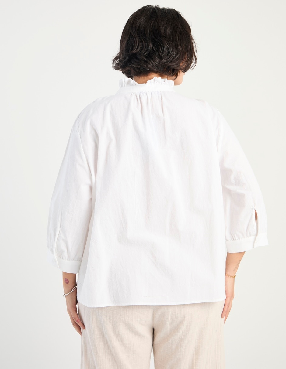 Blusa manga 3/4 para mujer 5