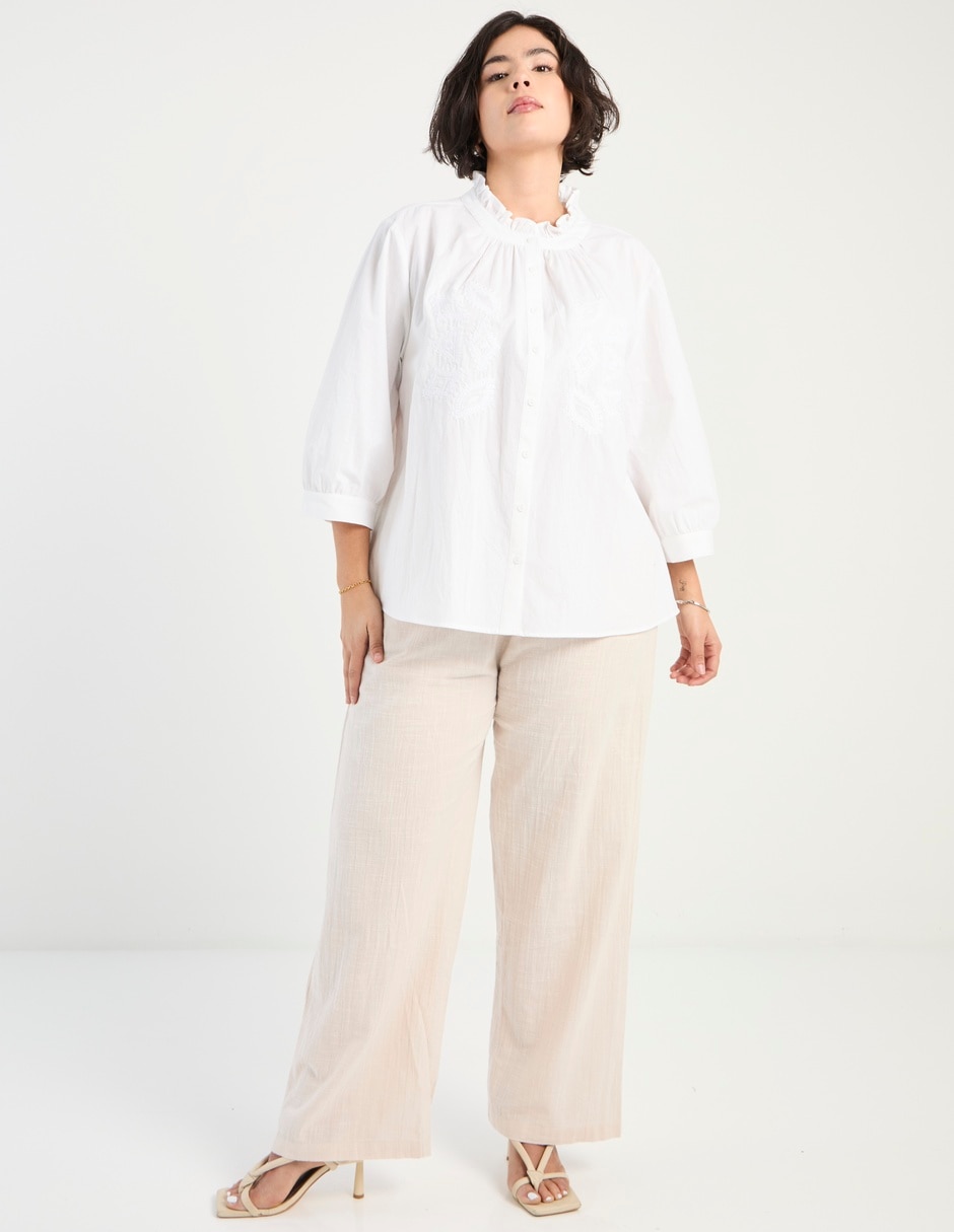 Blusa manga 3/4 para mujer 6