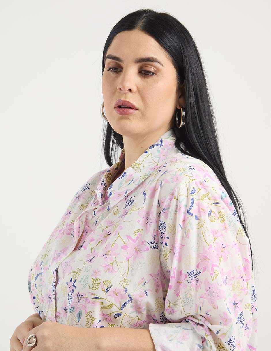 Blusa Weekend Plus manga 3/4 para mujer