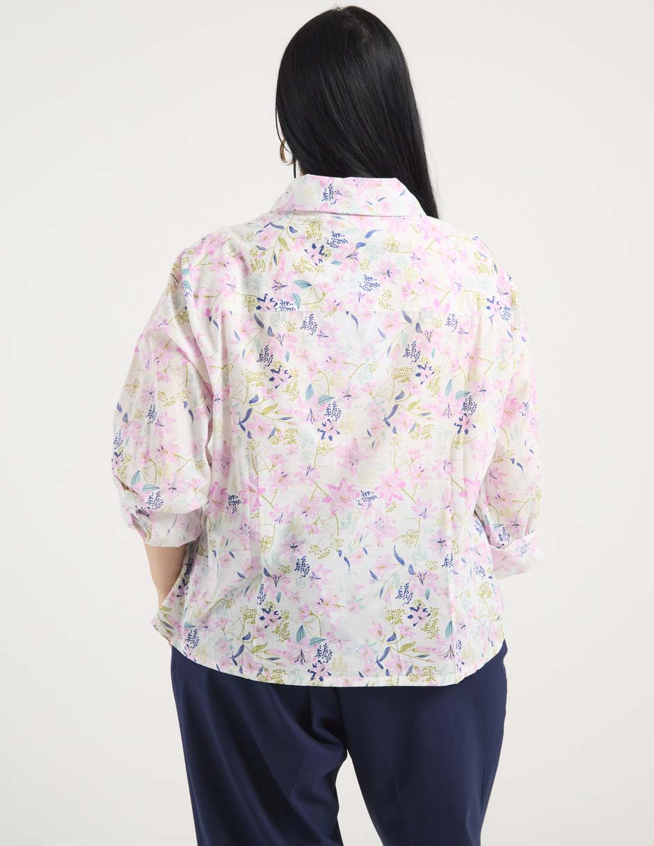Blusa Weekend Plus manga 3/4 para mujer