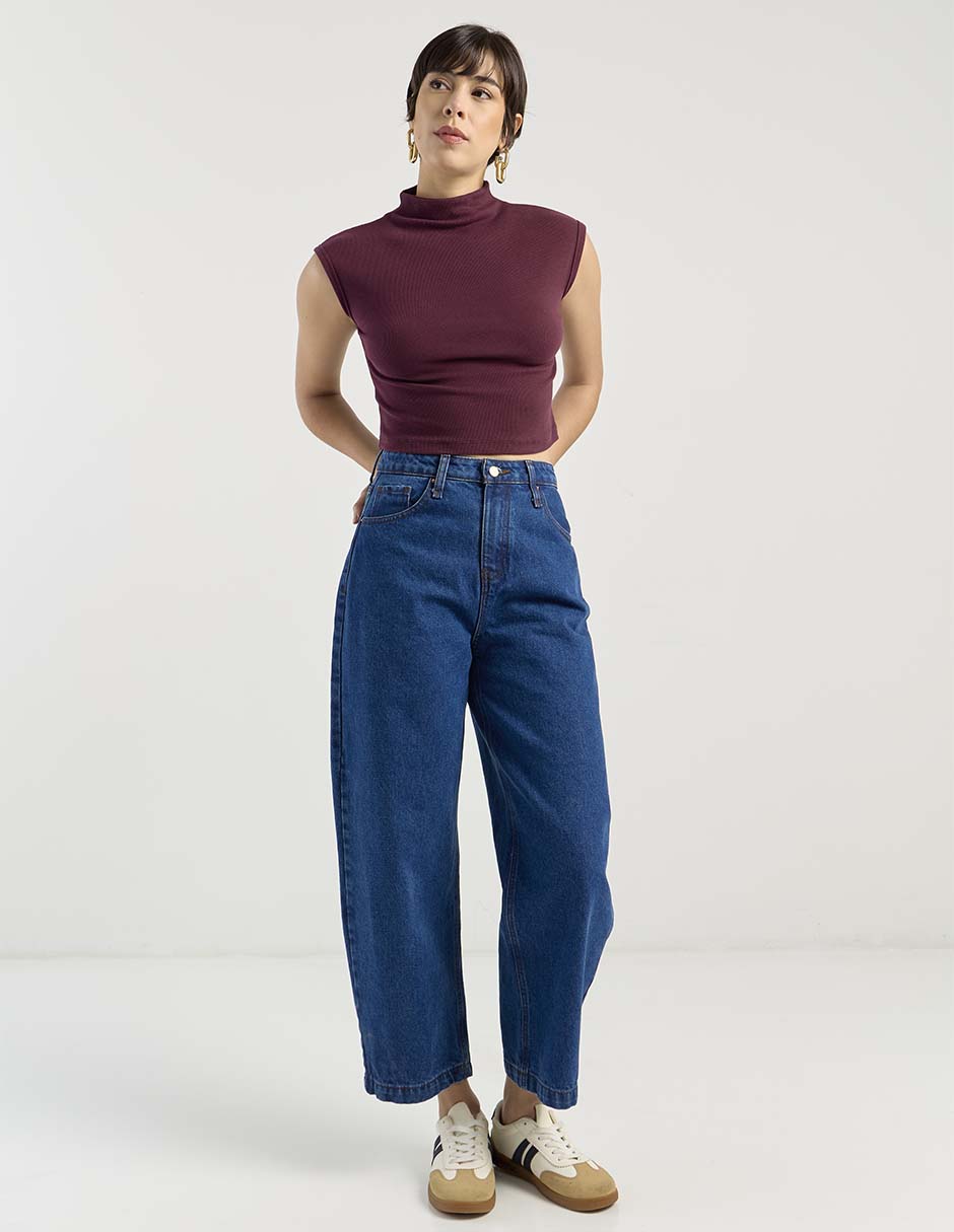 Jeans wide leg para mujer 5