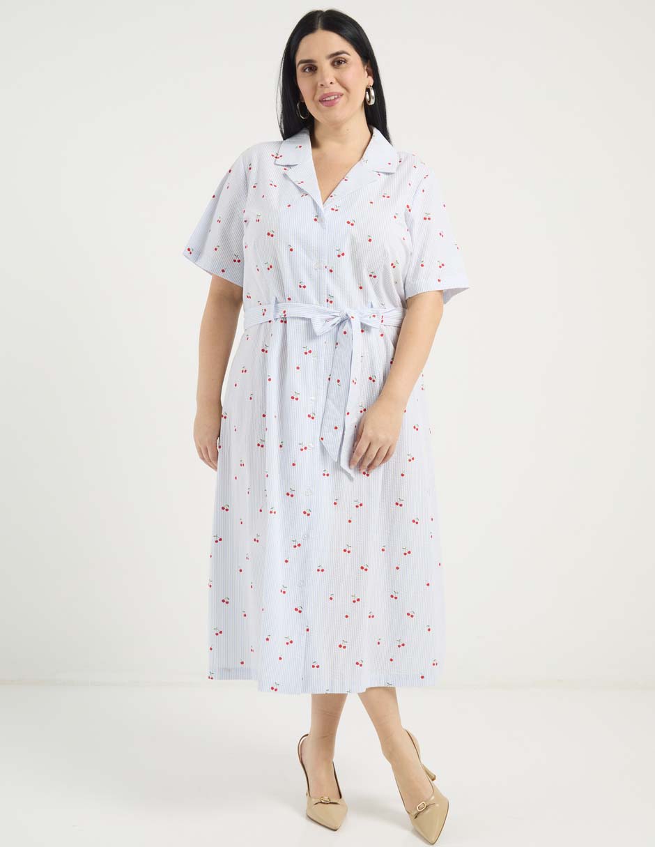 Vestido crop casual para mujer