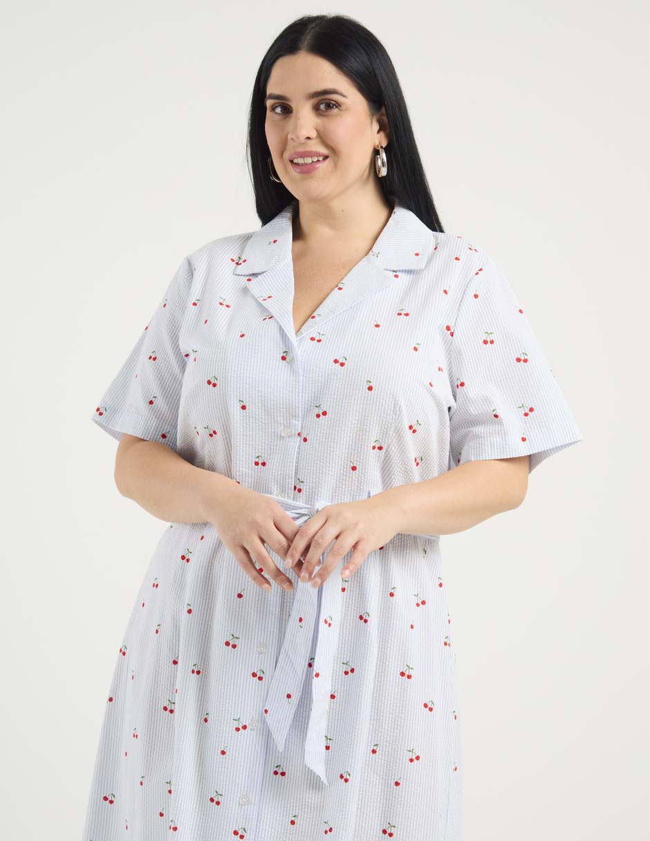 Vestido crop casual para mujer