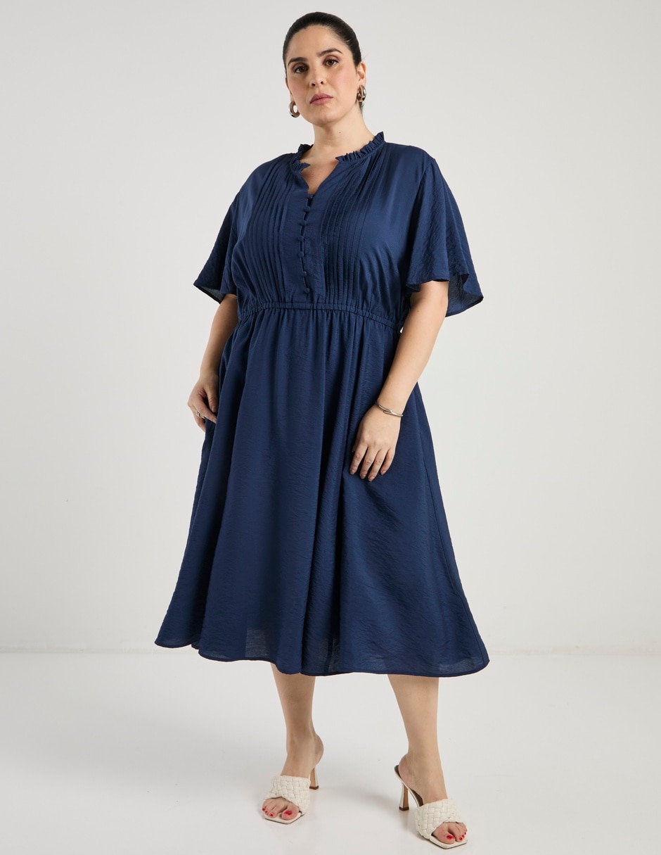 Vestido midi casual para mujer Vestido midi casual para mujer