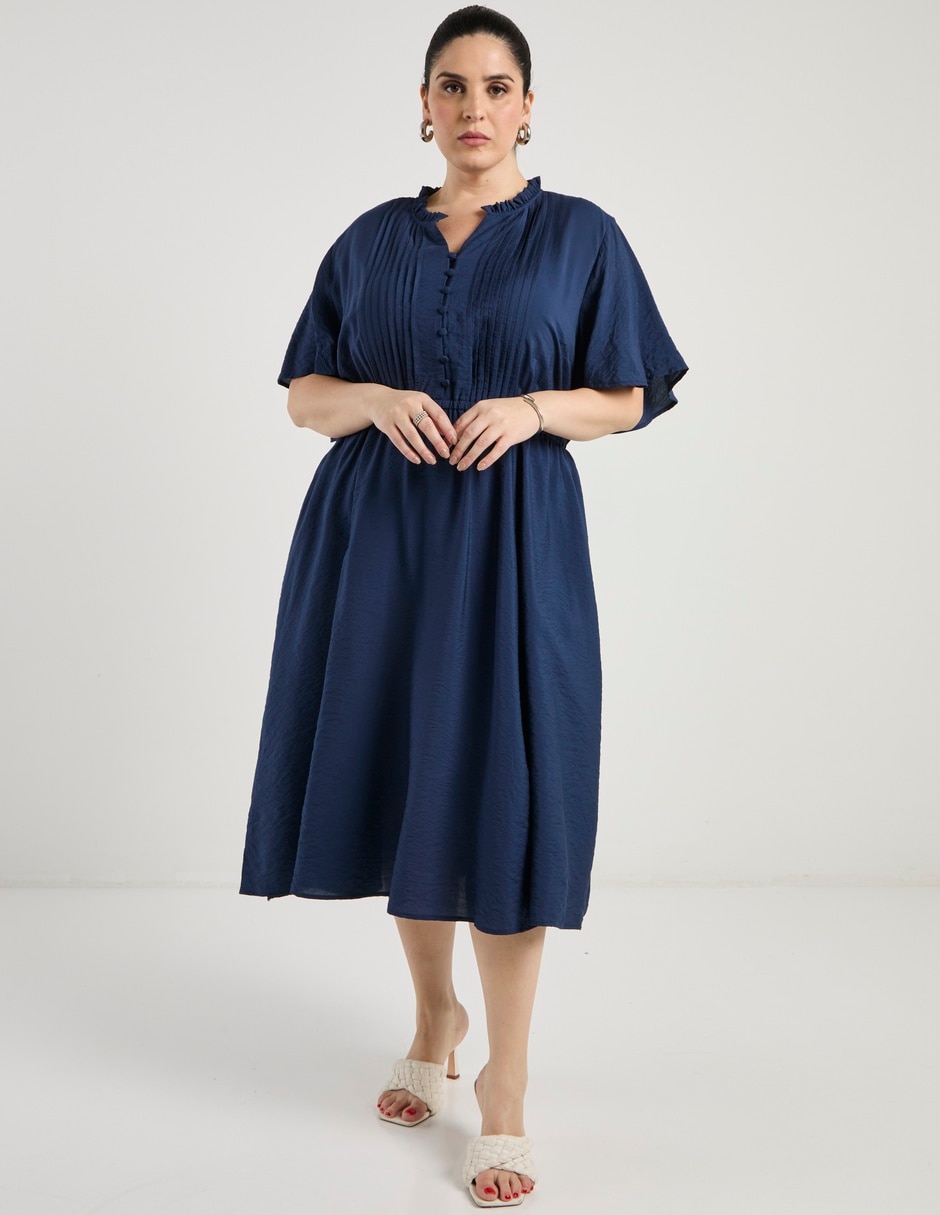 Vestido midi casual para mujer