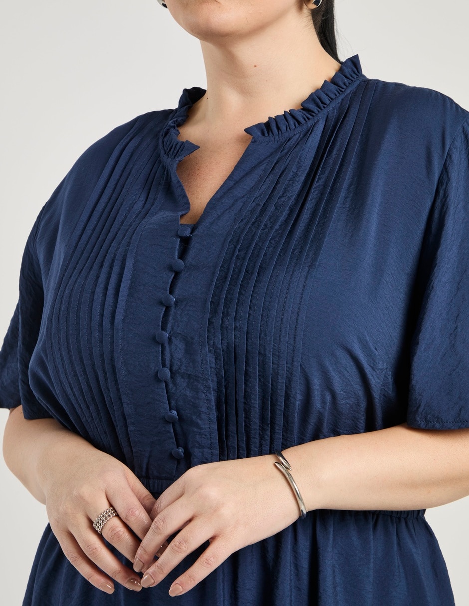 Vestido midi casual para mujer