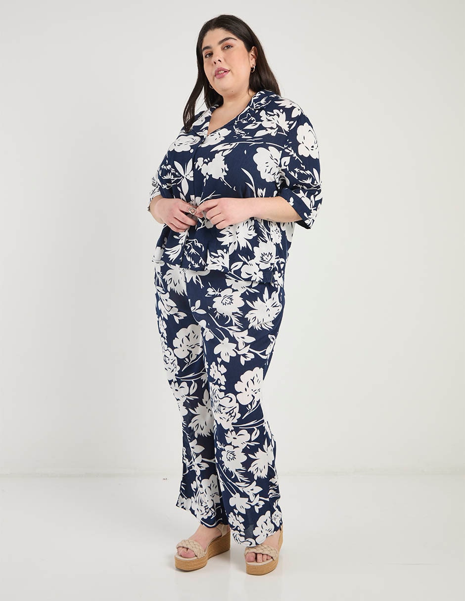 Pantalón wide leg para mujer 5