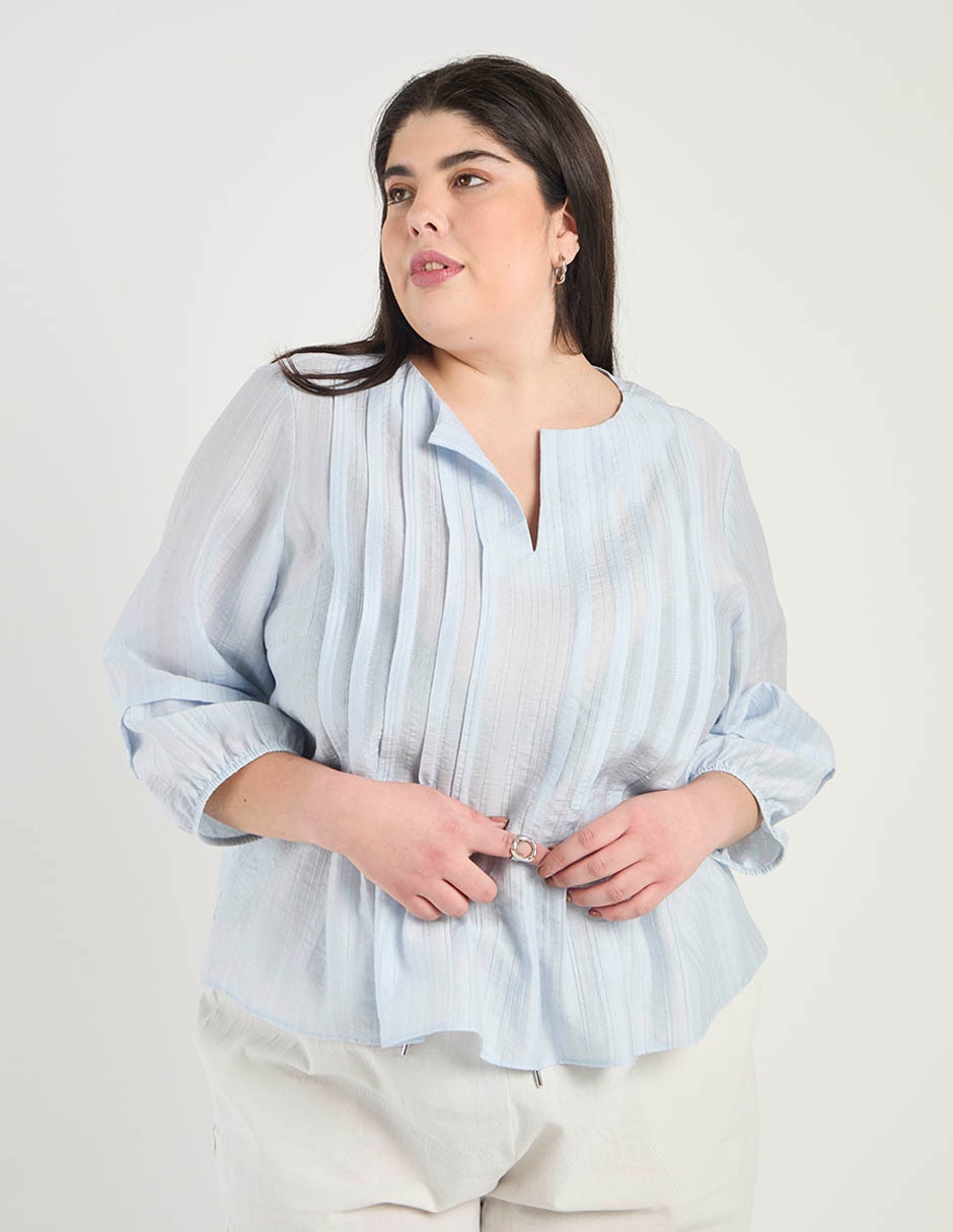 Blusa manga larga para mujer 1