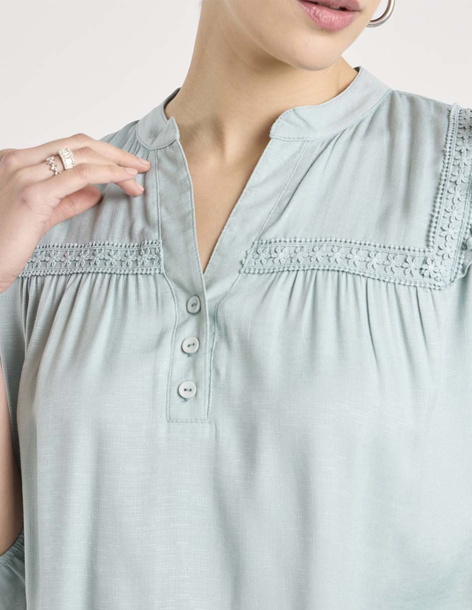Blusa manga 3/4 para mujer 9