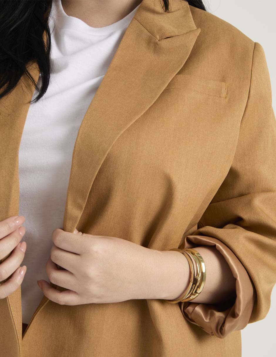 Saco sastreado casual para mujer 3