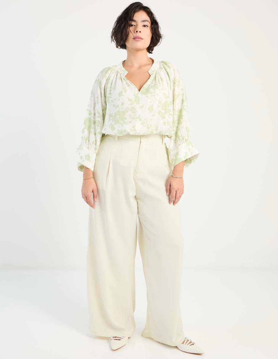 Pantalón amplio para mujer 3