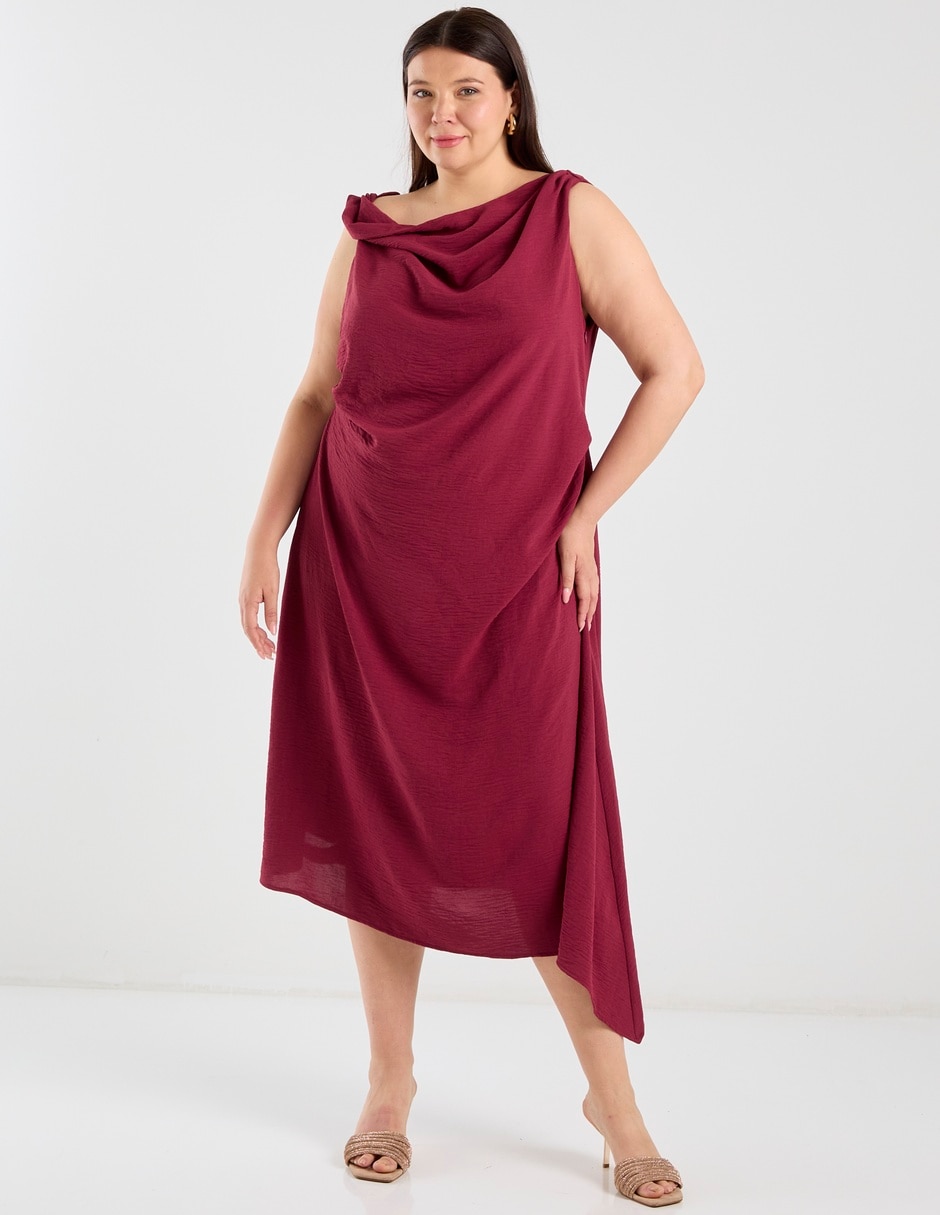 Vestido midi cocktail para mujer Vestido midi cocktail para mujer