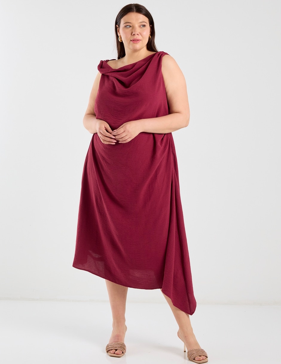 Vestido midi cocktail para mujer 2