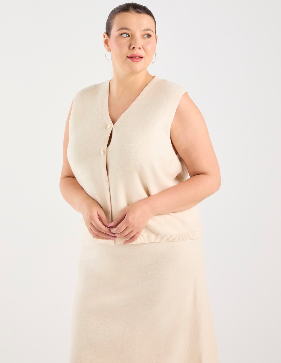 Chaleco contempo plus para mujer