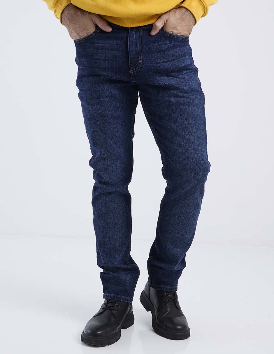 Jeans slim deslavado para hombre Jeans slim deslavado para hombre