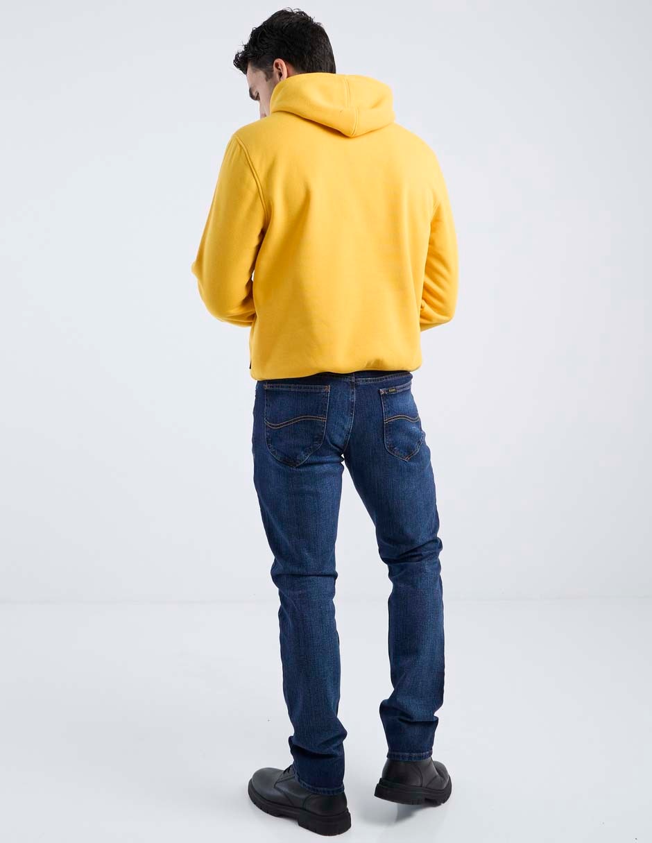 Jeans slim deslavado para hombre